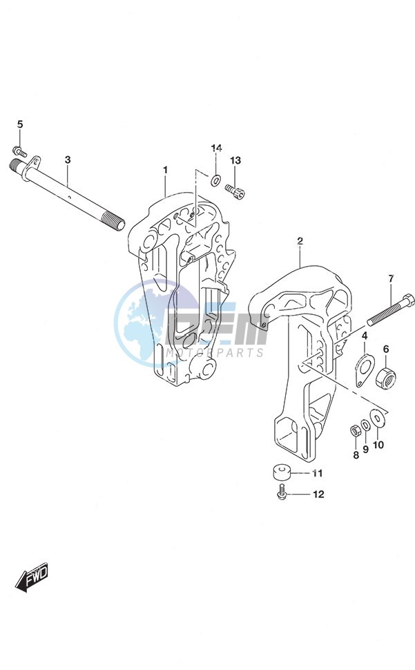 Clamp Bracket High Thrust