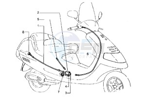 Hexagon 125 LX drawing Transmissions