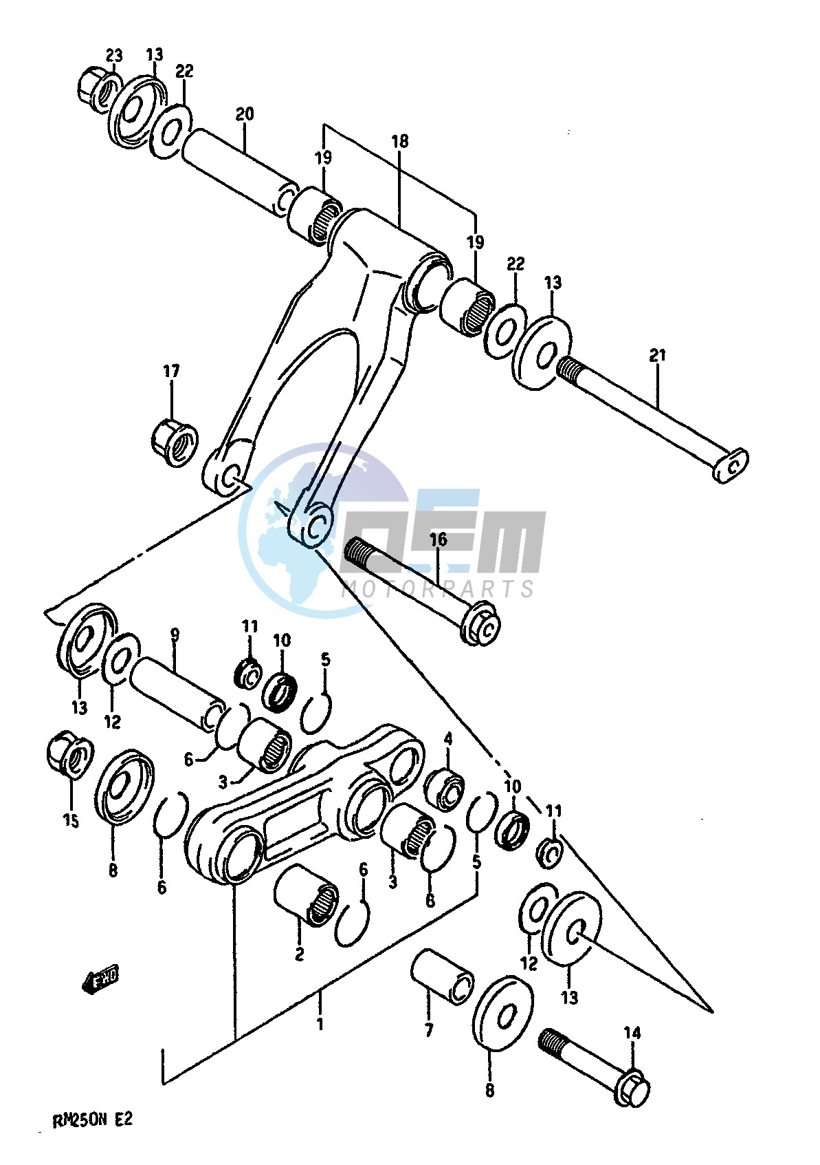 CUSHION LEVER (MODEL K)