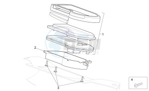 Sport City Street 300 4t 4v e3 drawing Dashboard