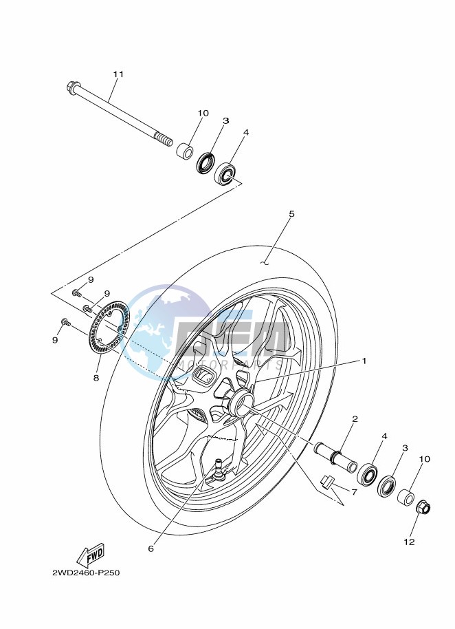 FRONT WHEEL