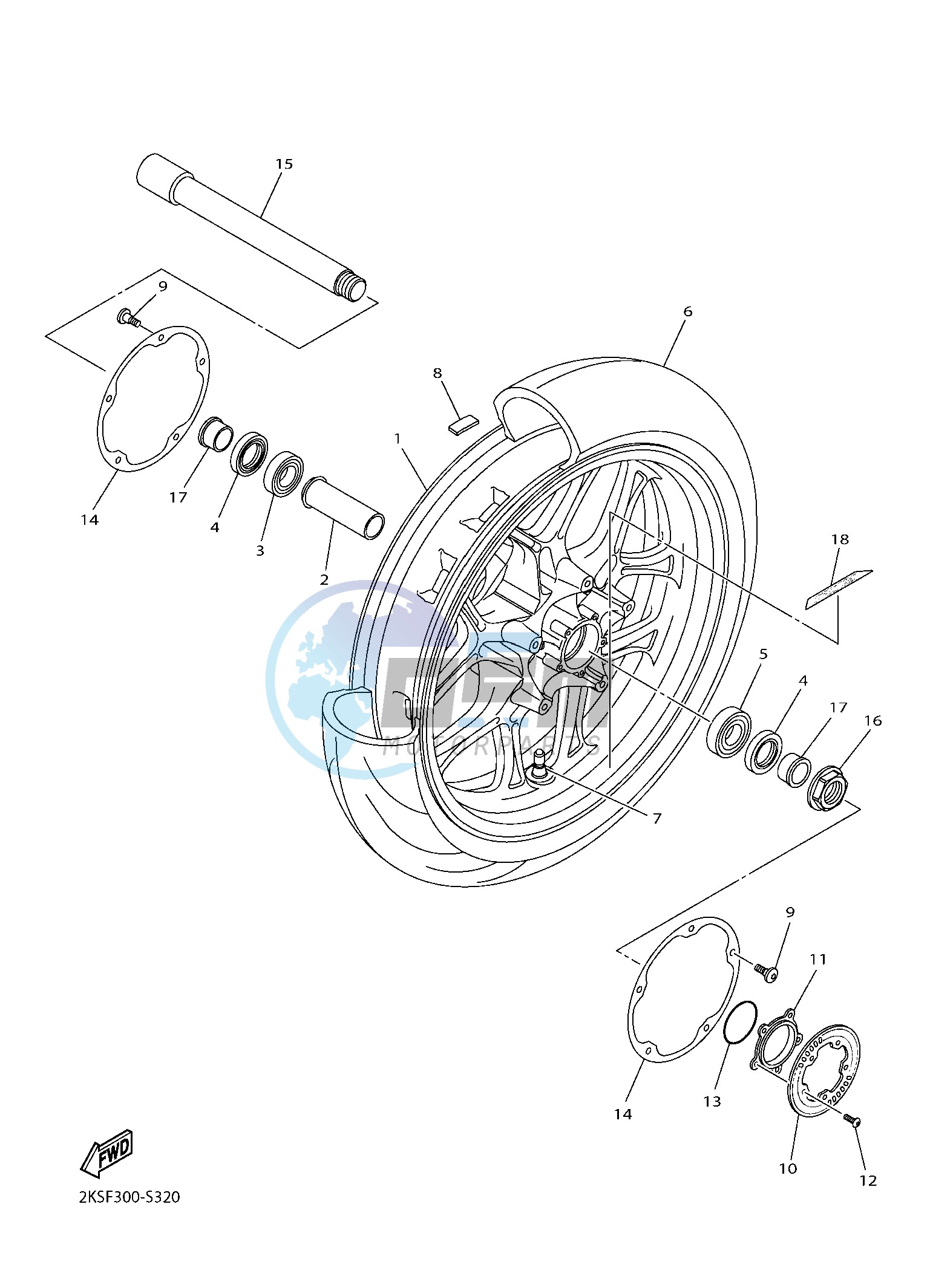 FRONT WHEEL