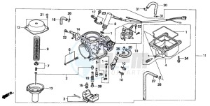 CN250 drawing CARBURETOR