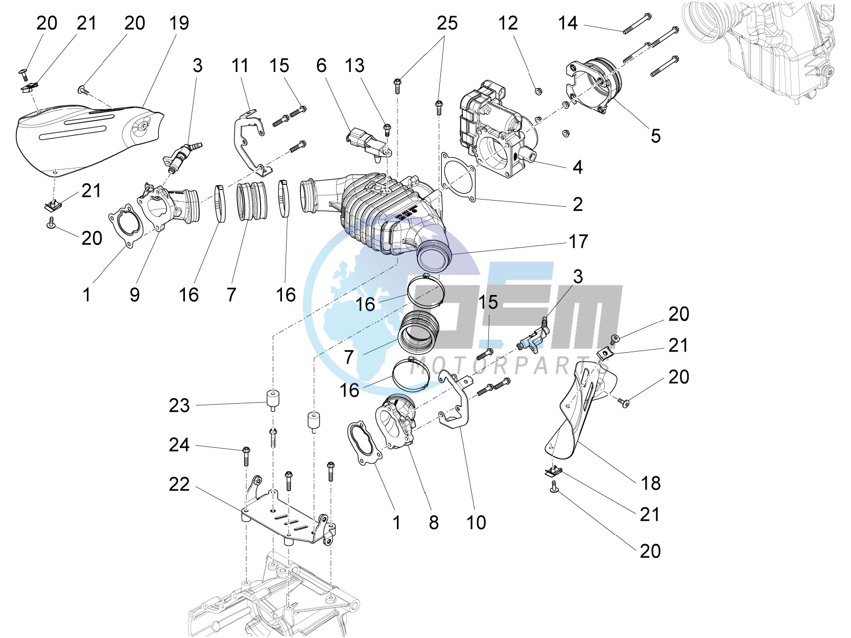 Throttle body