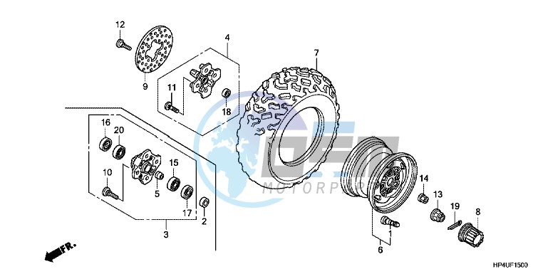 FRONT WHEEL