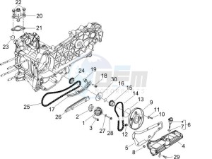 X9 250 Evolution drawing Oil pump