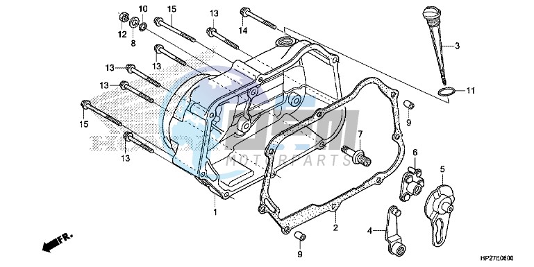 RIGHT CRANKCASE COVER