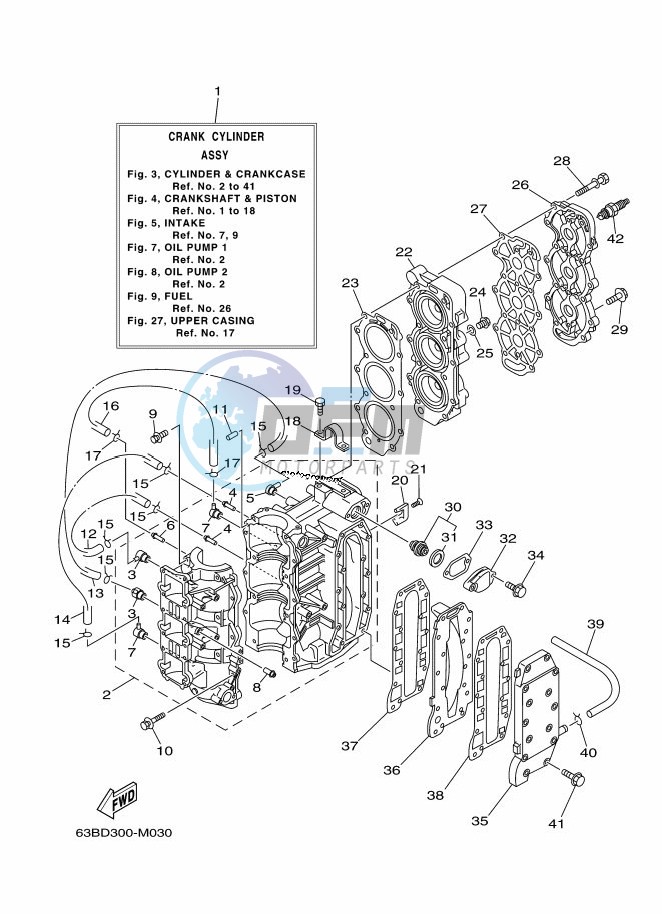 CYLINDER--CRANKCASE