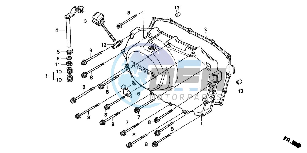 RIGHT CRANKCASE COVER