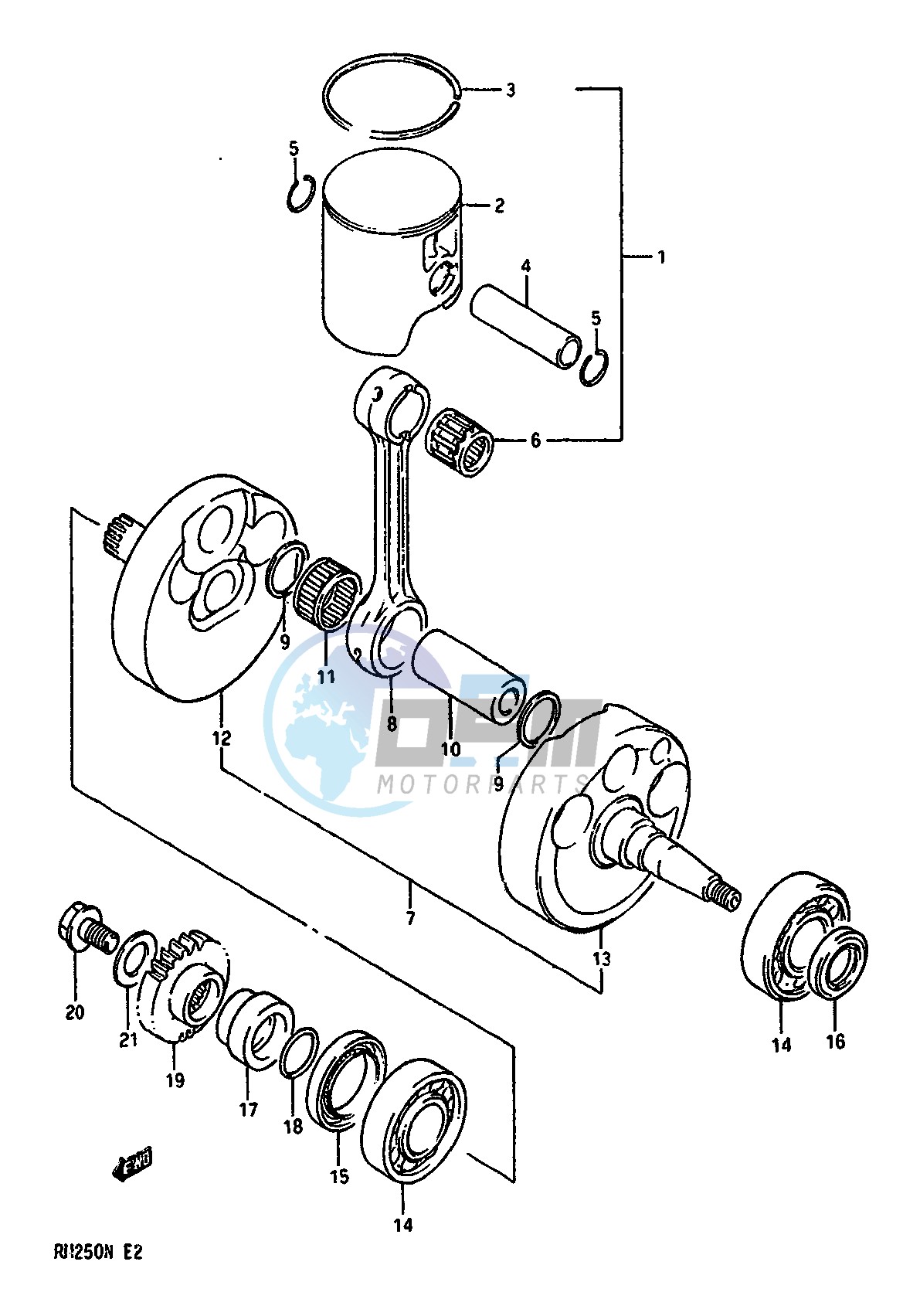 CRANKSHAFT (MODEL L)