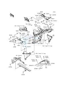 Z800_ABS ZR800DEF UF (UK FA) XX (EU ME A(FRICA) drawing Side Covers/Chain Cover