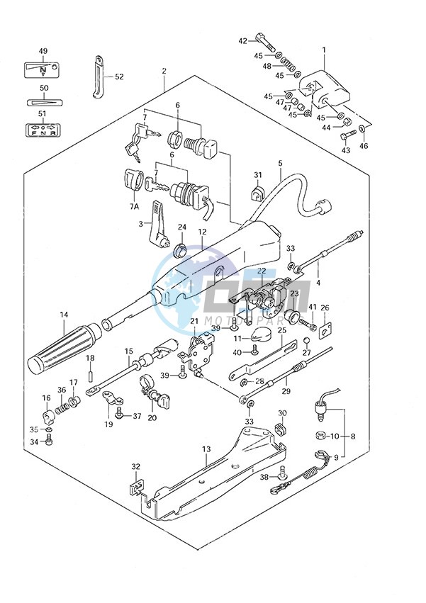 Tiller Handle