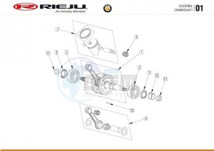 BYE-BIKE-EURO4-BLACK 50 drawing CRANKSHAFT