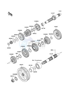 VN900 CLASSIC VN900BCF GB XX (EU ME A(FRICA) drawing Transmission