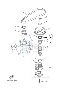 F25AMHS drawing OIL-PUMP