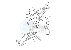 WR F 400 drawing FENDER