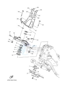 XP500 TMAX T-MAX 530 (2PWL) drawing STEERING