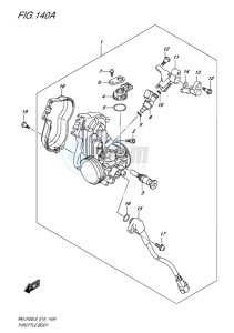 RM-Z450 EU drawing THROTTLE BODY