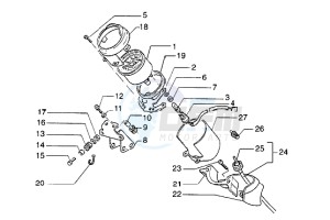 Cougar 125 drawing Speedometer