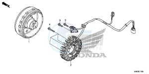 TRX500FA5F TRX500FA Europe Direct - (ED) drawing GENERATOR