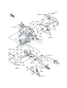 VULCAN_1700_VOYAGER_ABS VN1700BEF GB XX (EU ME A(FRICA) drawing Side Covers/Chain Cover