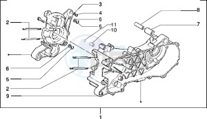 Typhoon 50 m.y. 2004 drawing Crankcase