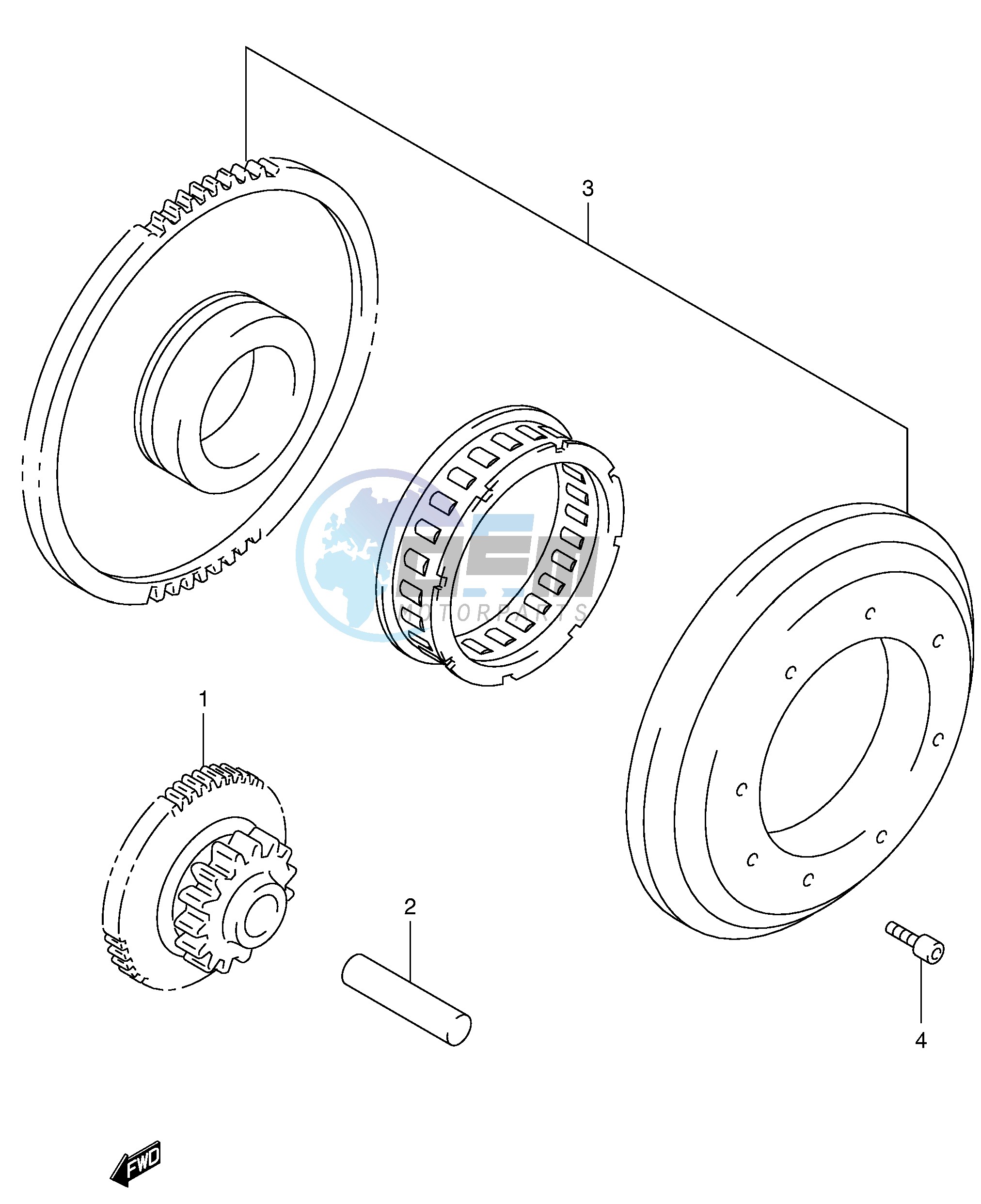 STARTER CLUTCH