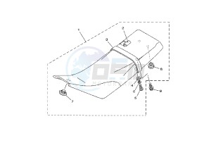 TW 125 drawing SEAT