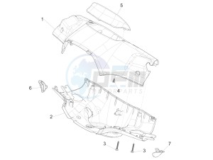 SPRINT 50 4T-3V E2 NOABS (NAFTA) drawing Handlebars coverages