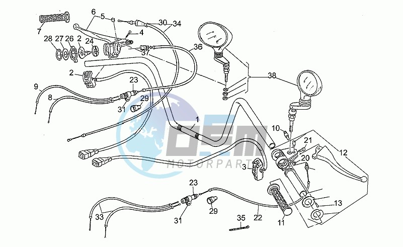 Handlebar, 1st series