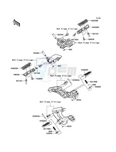 1400GTR_ABS ZG1400CCF FR GB XX (EU ME A(FRICA) drawing Footrests