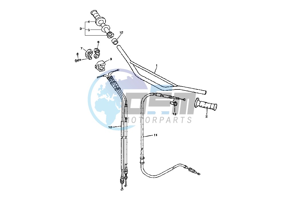 STEERING HANDLE – CABLE