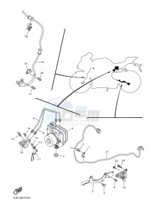 YZF-R1 (BX4D) drawing ELECTRICAL 3