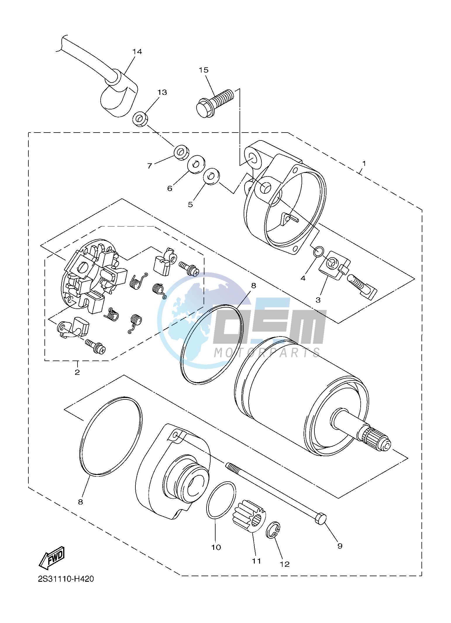 STARTING MOTOR