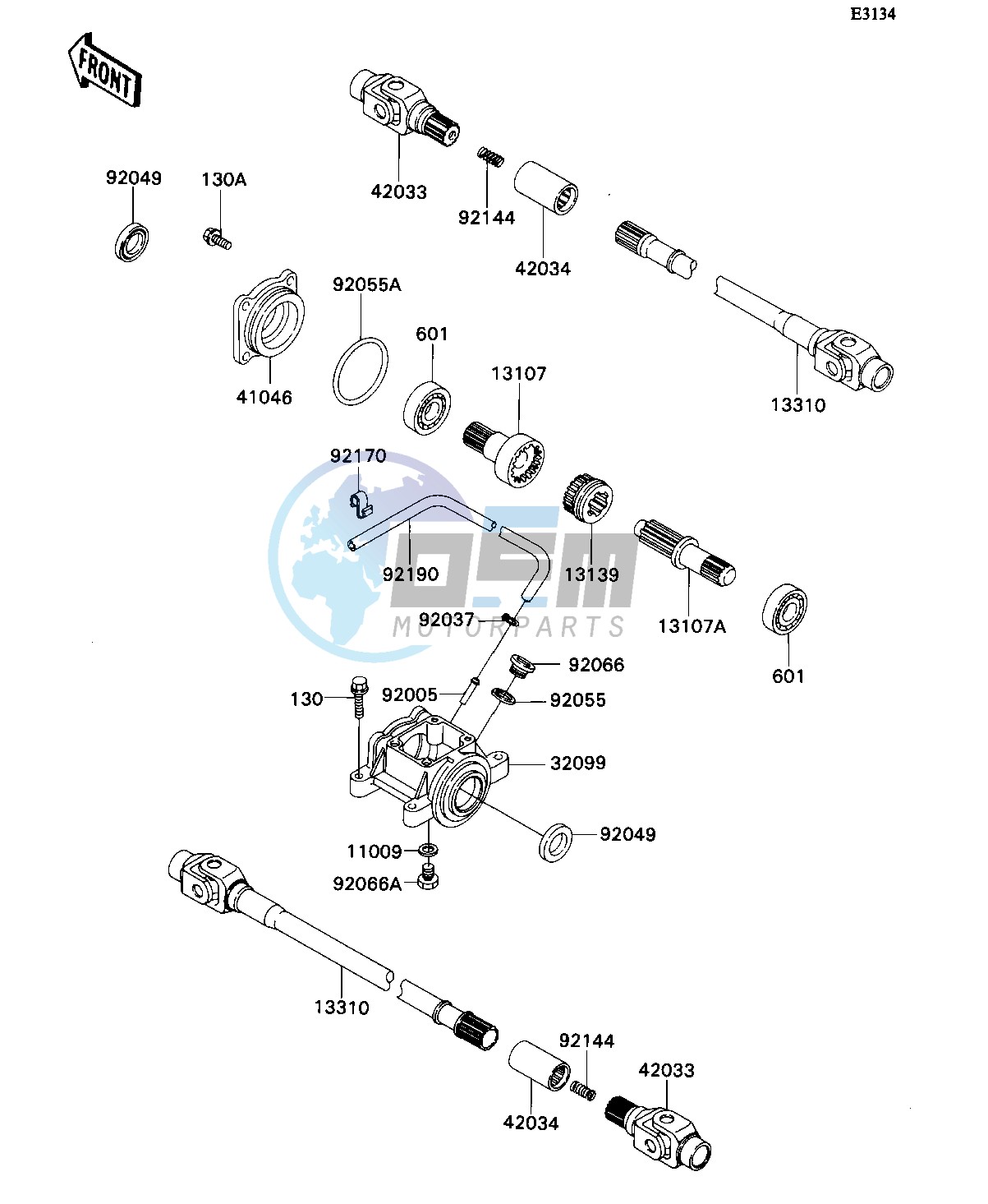 DRIVE SHAFT-- 2WD_4WD- -