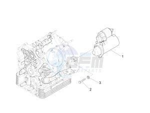 MGX 21 FLYING FORTRESS 1380 USA drawing Starter / Electric starter