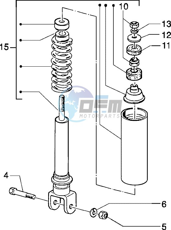 Rear Shock absorber