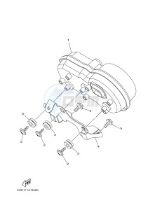 YXZ1000R SS YXZ10YESJ YXZ1000R SS (B0F6) drawing METER