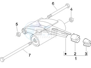 Liberty 50 2t Sport (UK) UK drawing Swinging arm