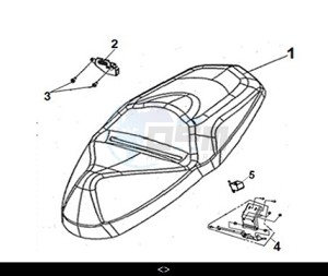 JOYRIDE 300 16 (LJ30W2-EU) (M2) drawing SEAT