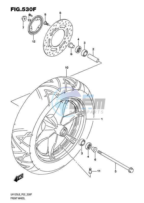 FRONT WHEEL