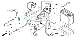 NC750DH NC750D ED drawing STARTING CLUTCH