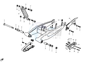 RCR 50 drawing Rear arm