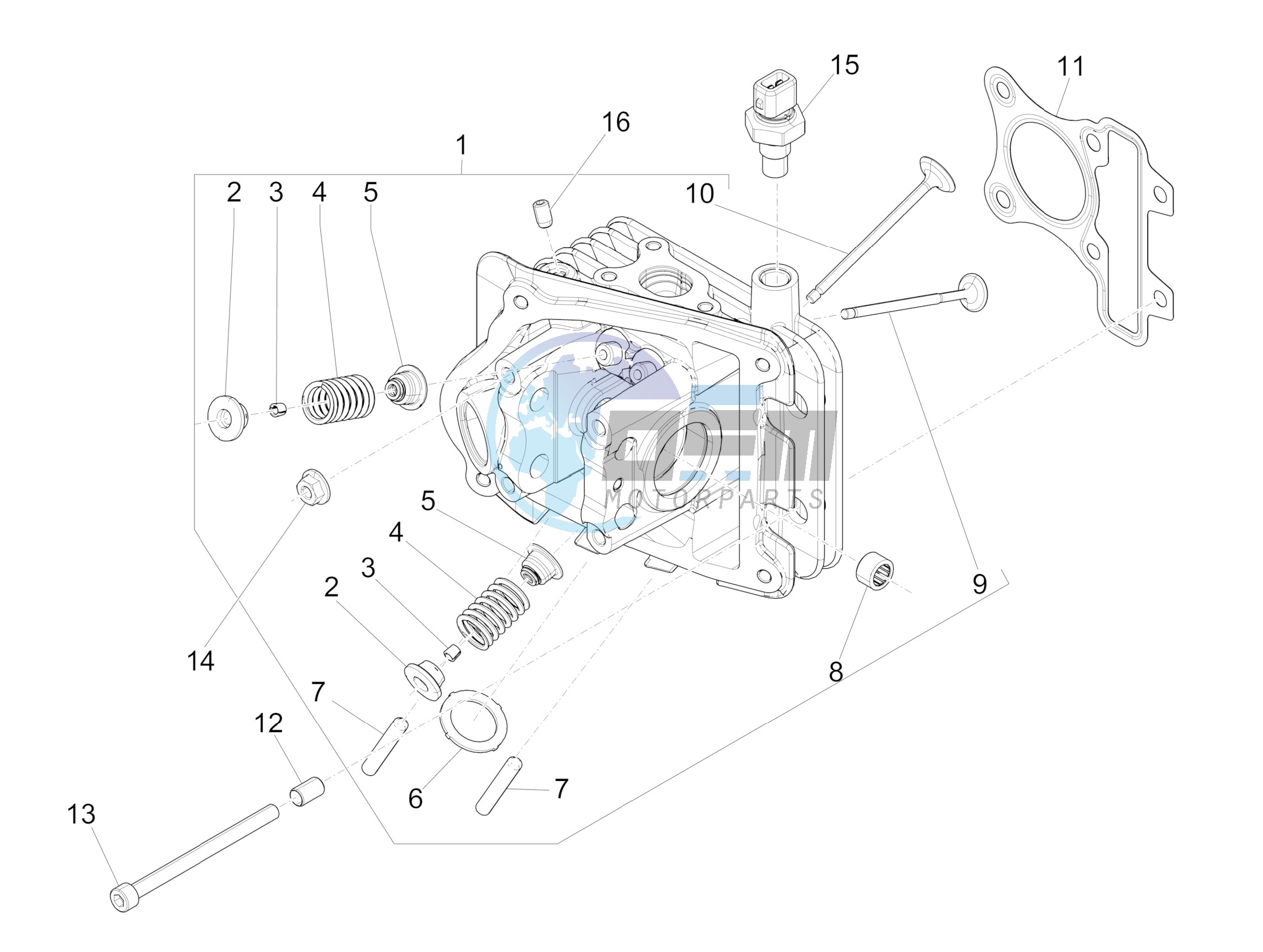 Head unit - Valve