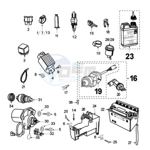 TKR 2 WRCA EU drawing ELECTRIC PART