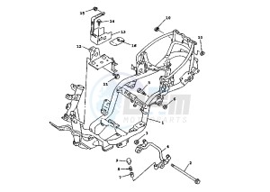 XC FLY ONE R 150 drawing FRAME