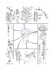 F250DETU drawing MAINTENANCE-PARTS