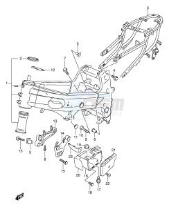 TL1000R (E2) drawing FRAME