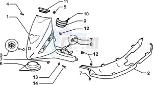 Zip 50 SP H2O Liquid cooling drawing Shield-spoiler