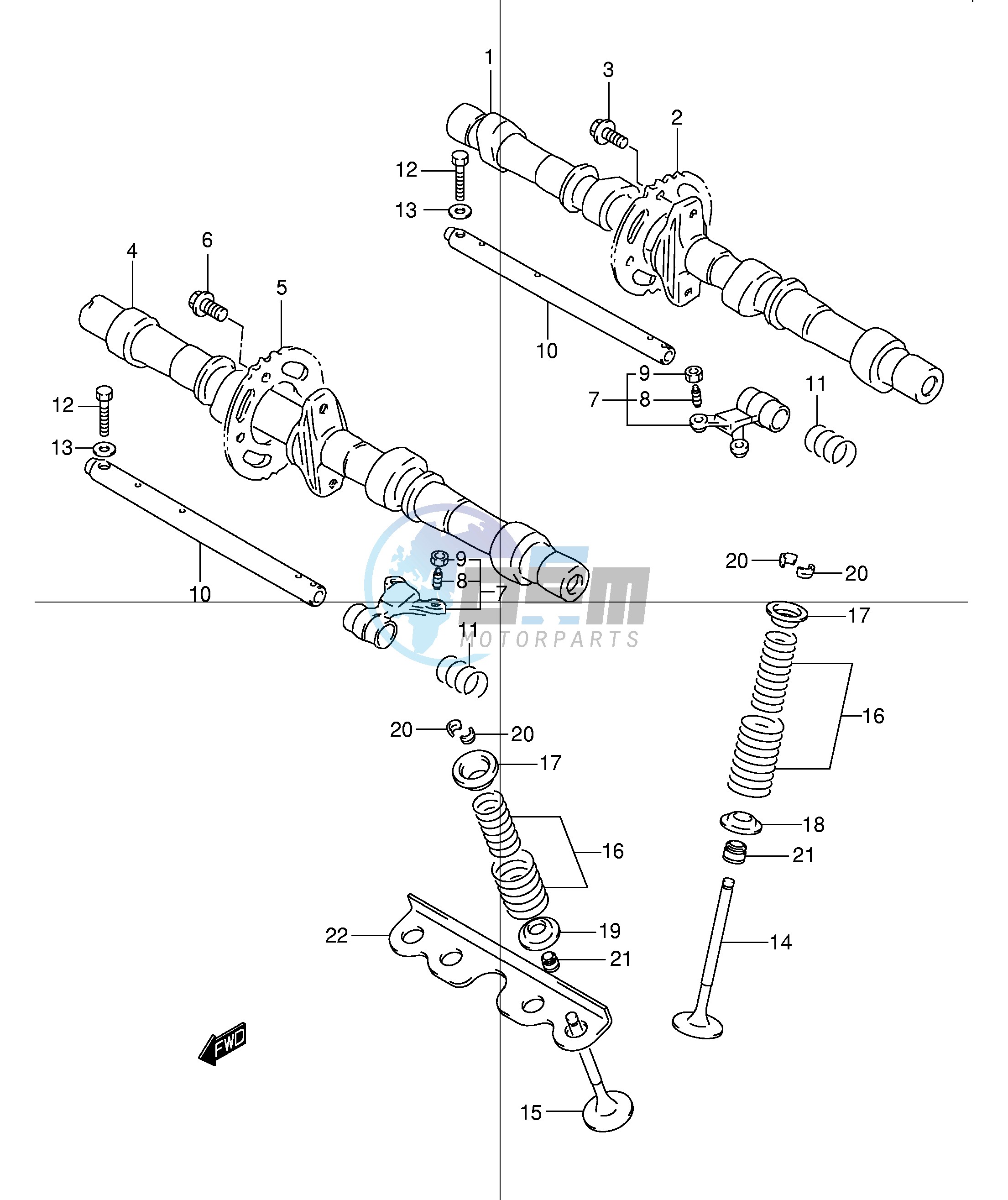 CAM SHAFT - VALVE